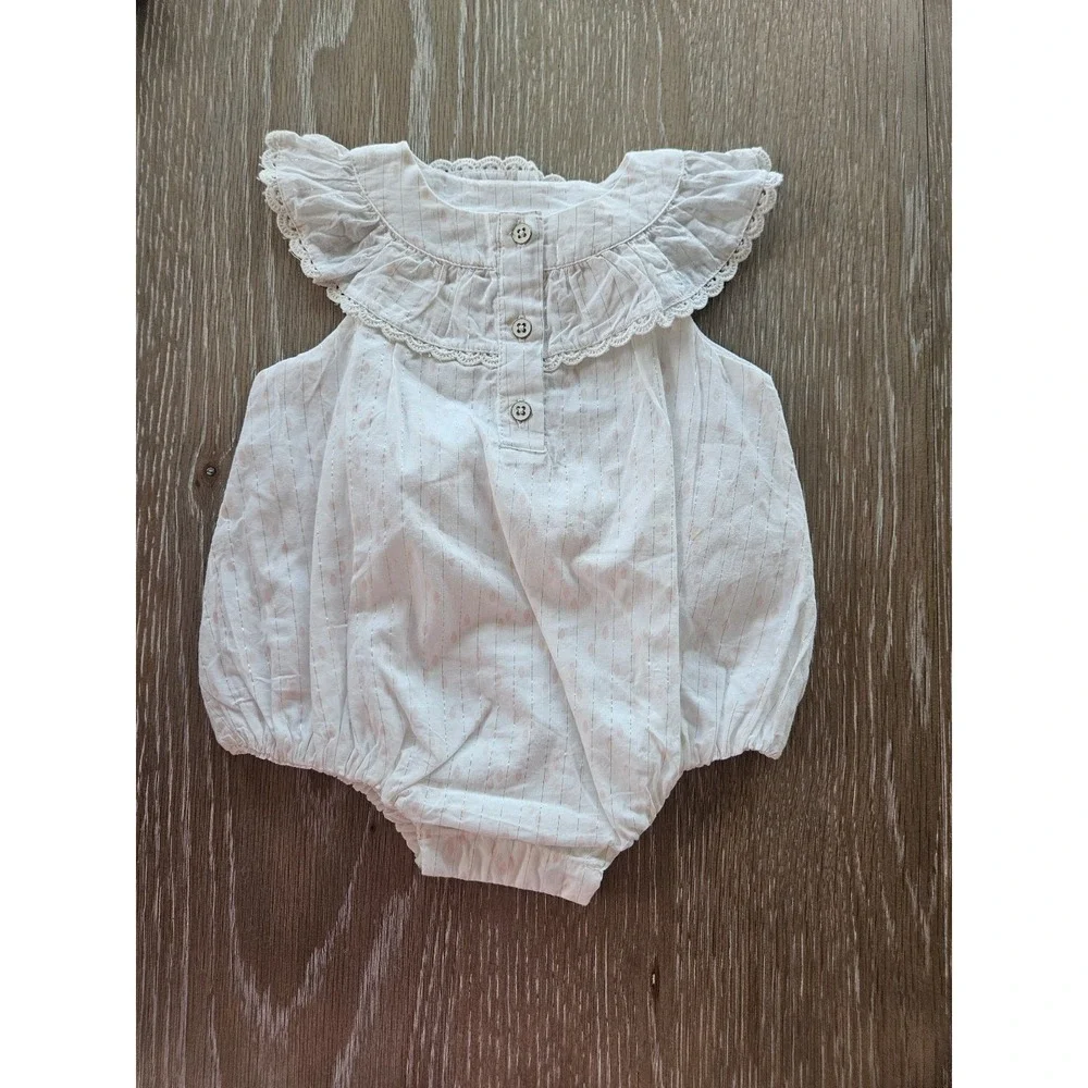 Piper and posie baby girl romper‎ 3-6 mos
